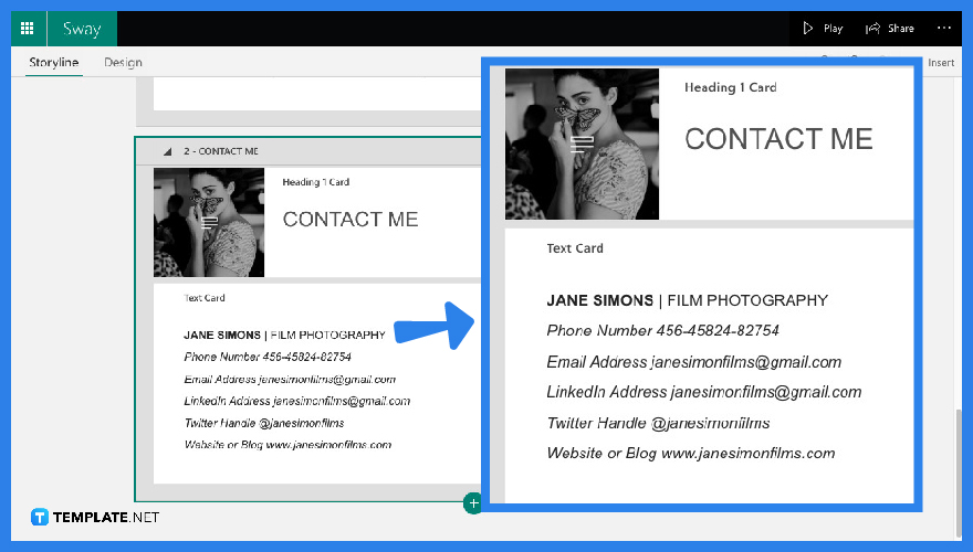 How to Create Sway Portfolio?