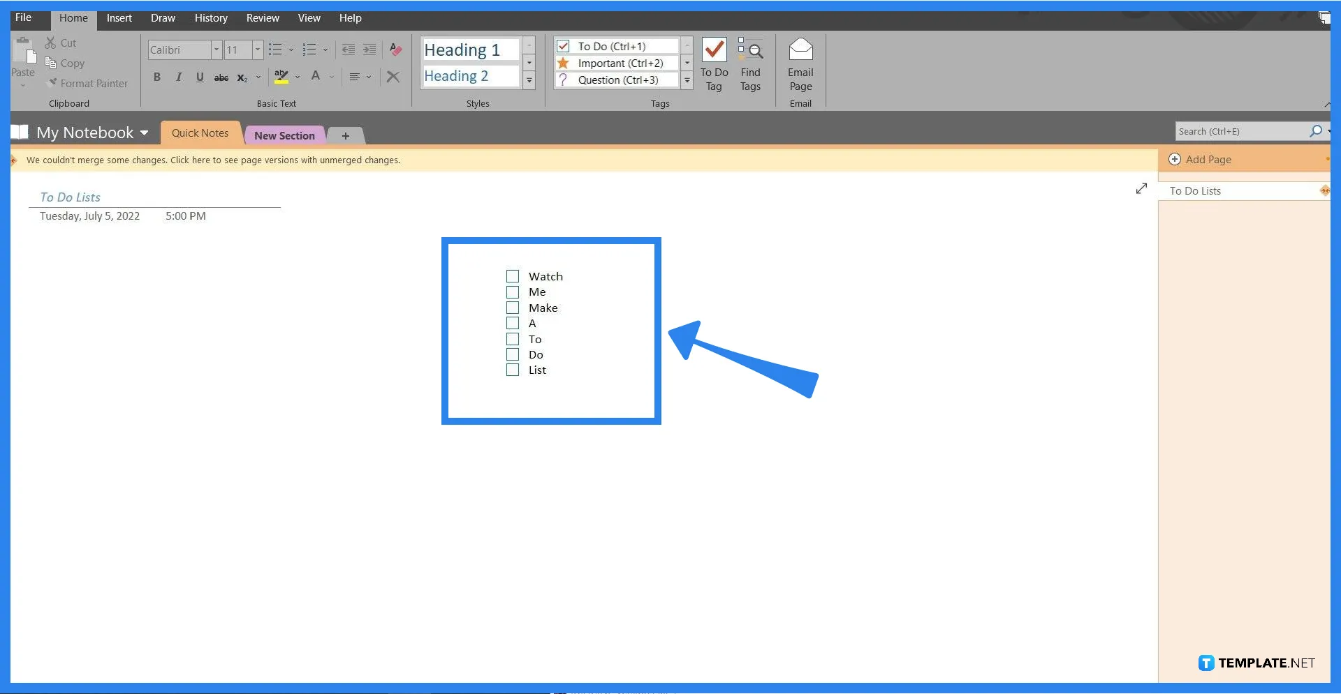 How to Create ToDo Lists in Microsoft OneNote