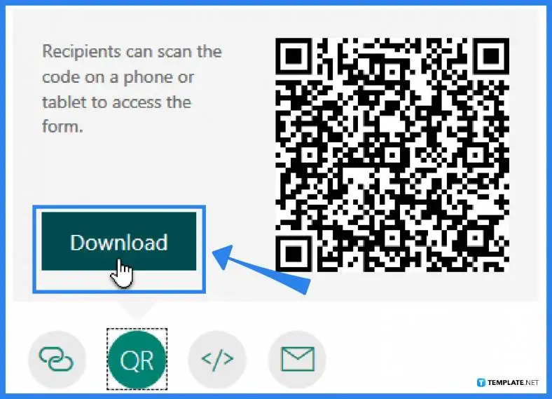 how to create a qr code in microsoft forms steps