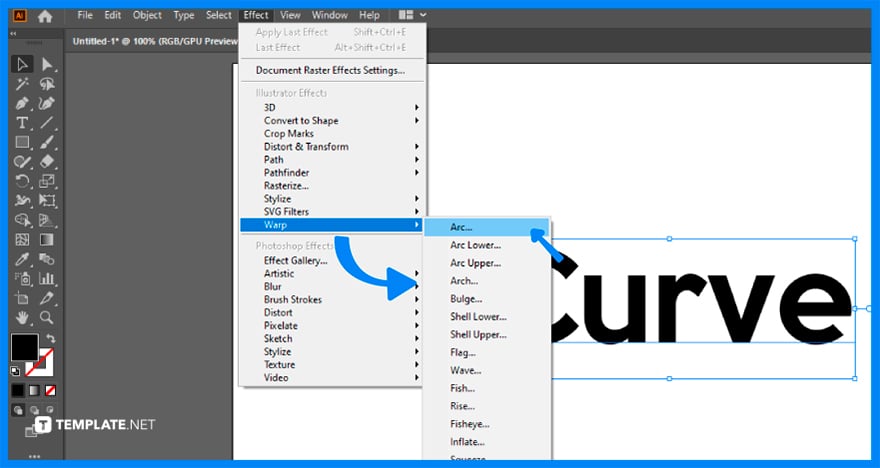 how-to-curve-text-in-adobe-illustrator-step-2