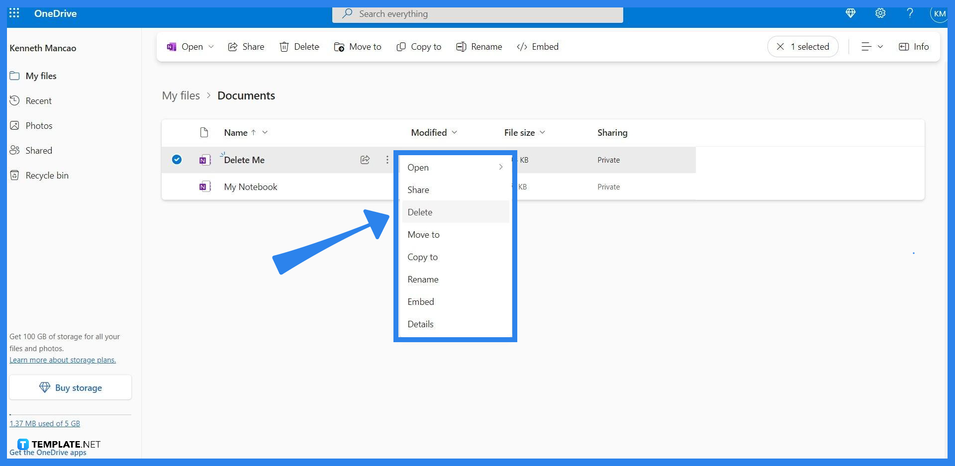 How to Delete a Notebook in Microsoft OneNote