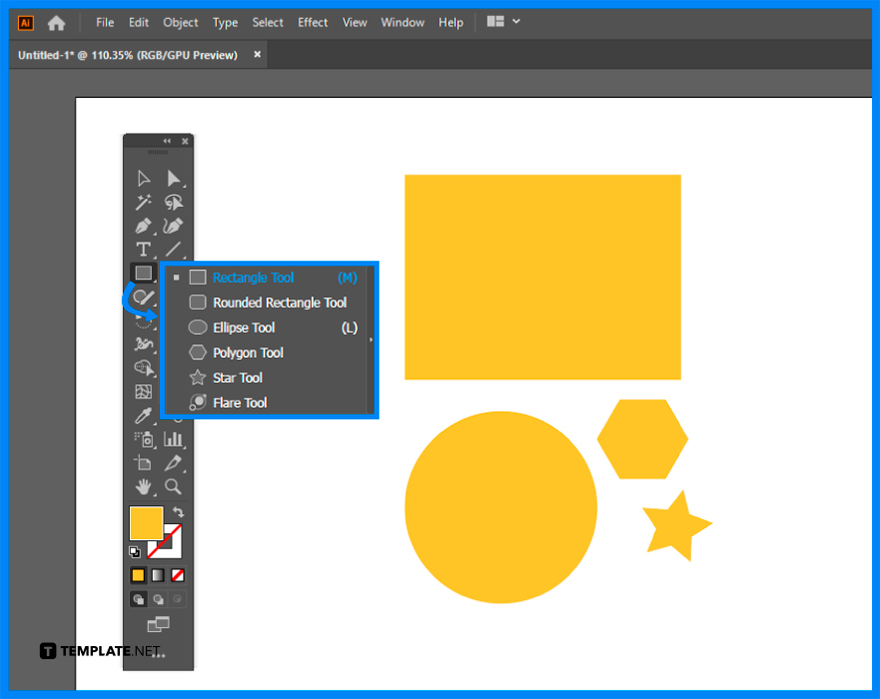 how to draw crop in adobe illustrator step