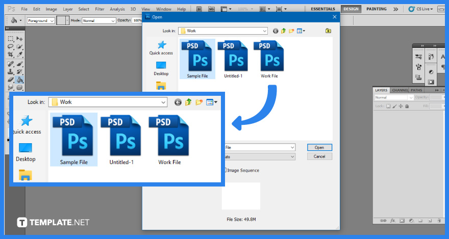 Editing psd files in deals photoshop