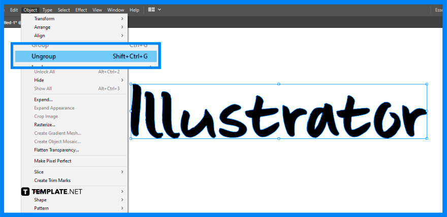 how to edit text in adobe illustrator step