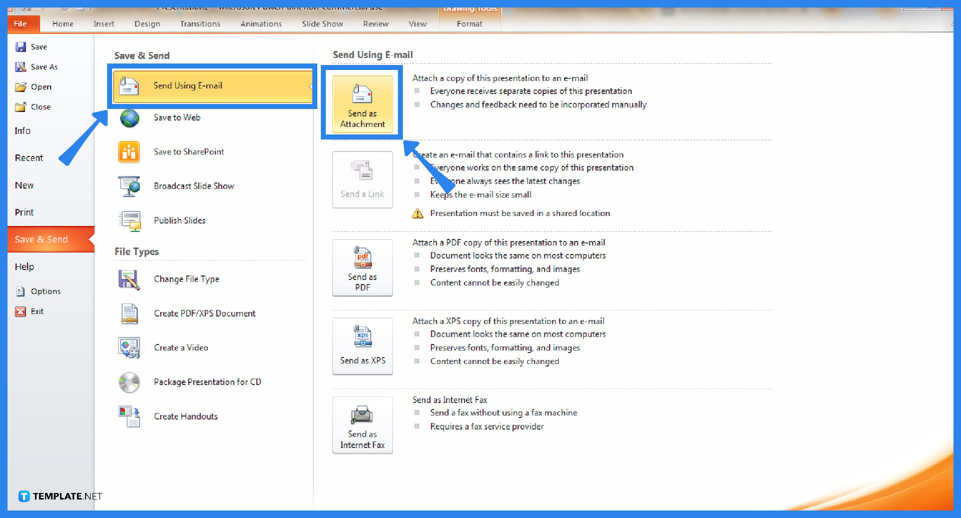 how-to-email-microsoft-powerpoint-step-2