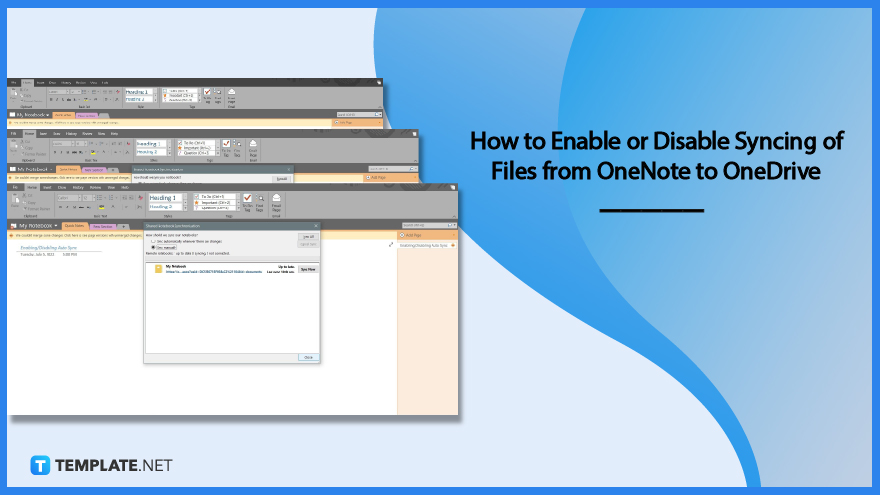 how to get onenote to sync to onedrive automatically