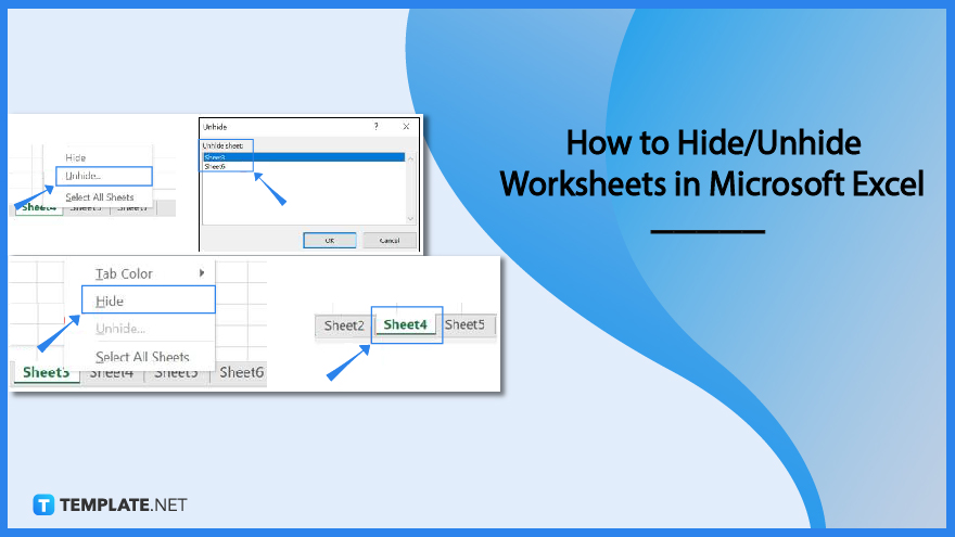 how to hide unhide worksheets in microsoft excel