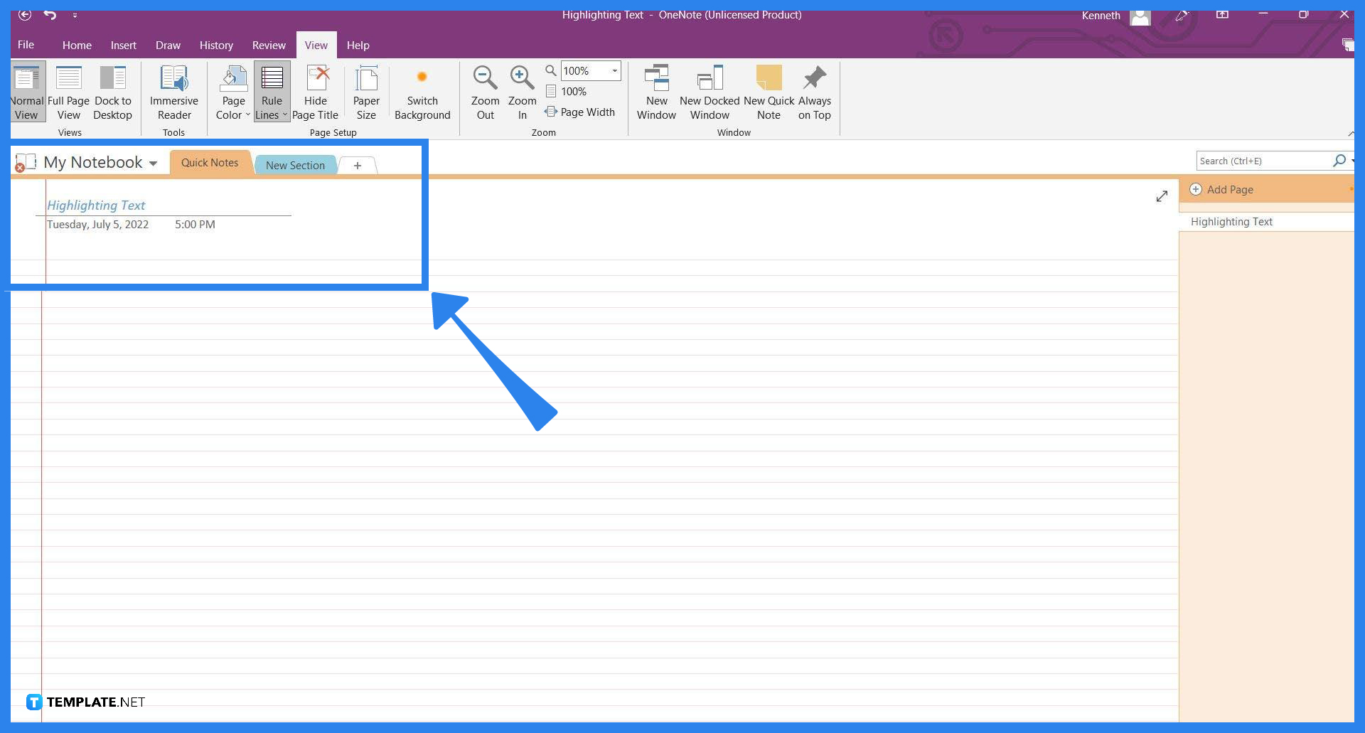 How to Highlight Text in Microsoft OneNote