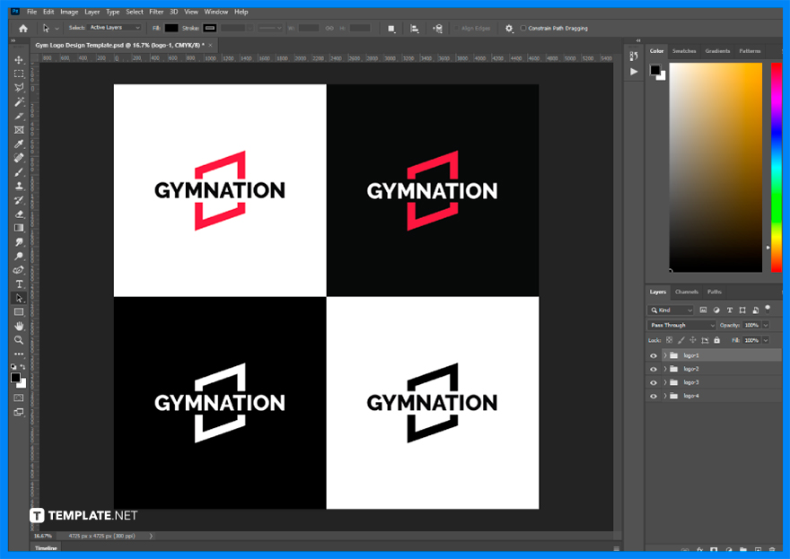 how to increase resolution of png logo step