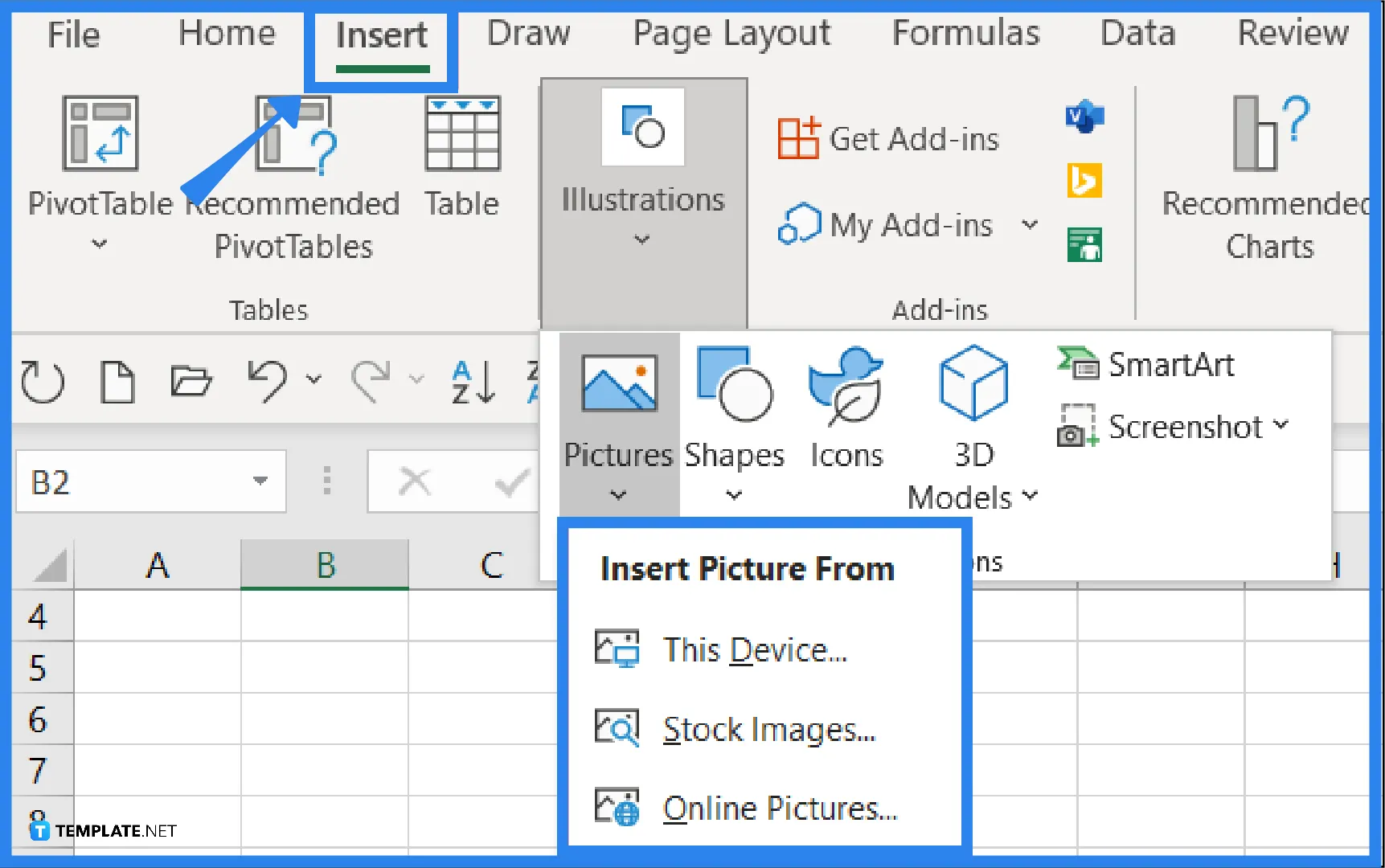 how-to-insert-picture-in-microsoft-excel-step-3