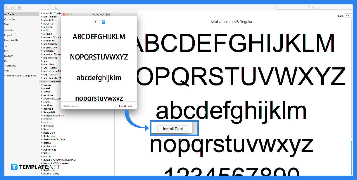how to install fonts on apple pages step 0