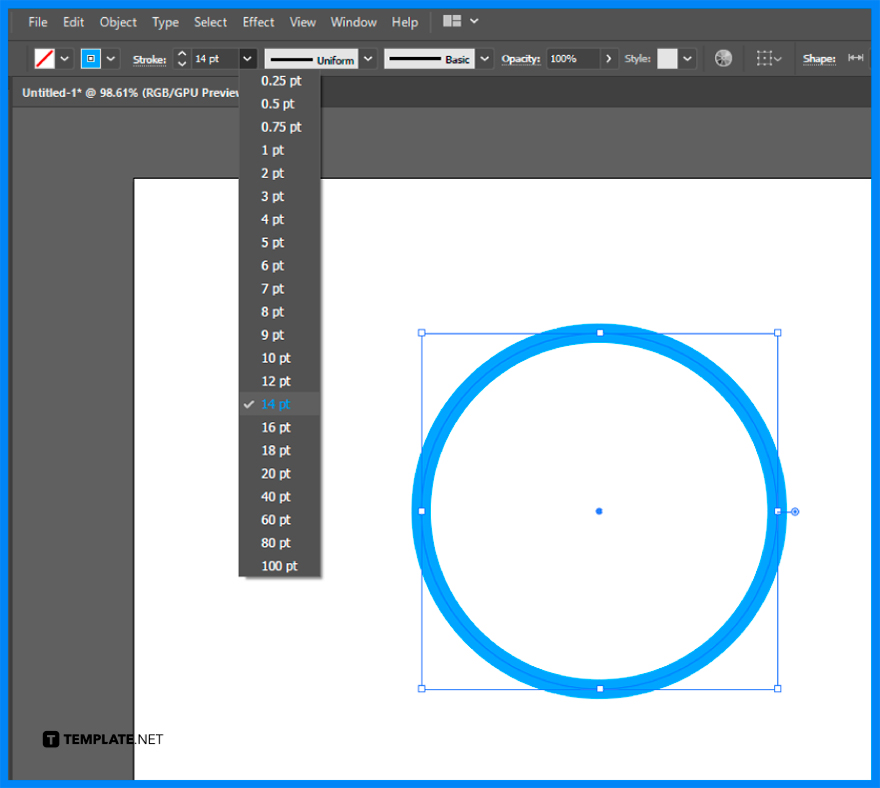 how to make circles in adobe illustrator step