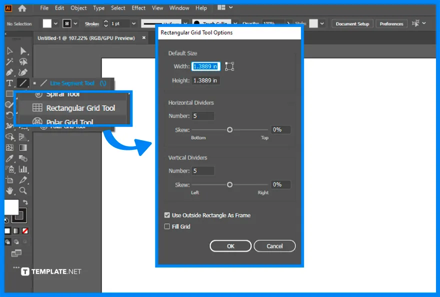 how to make table in adobe illustrator step 0