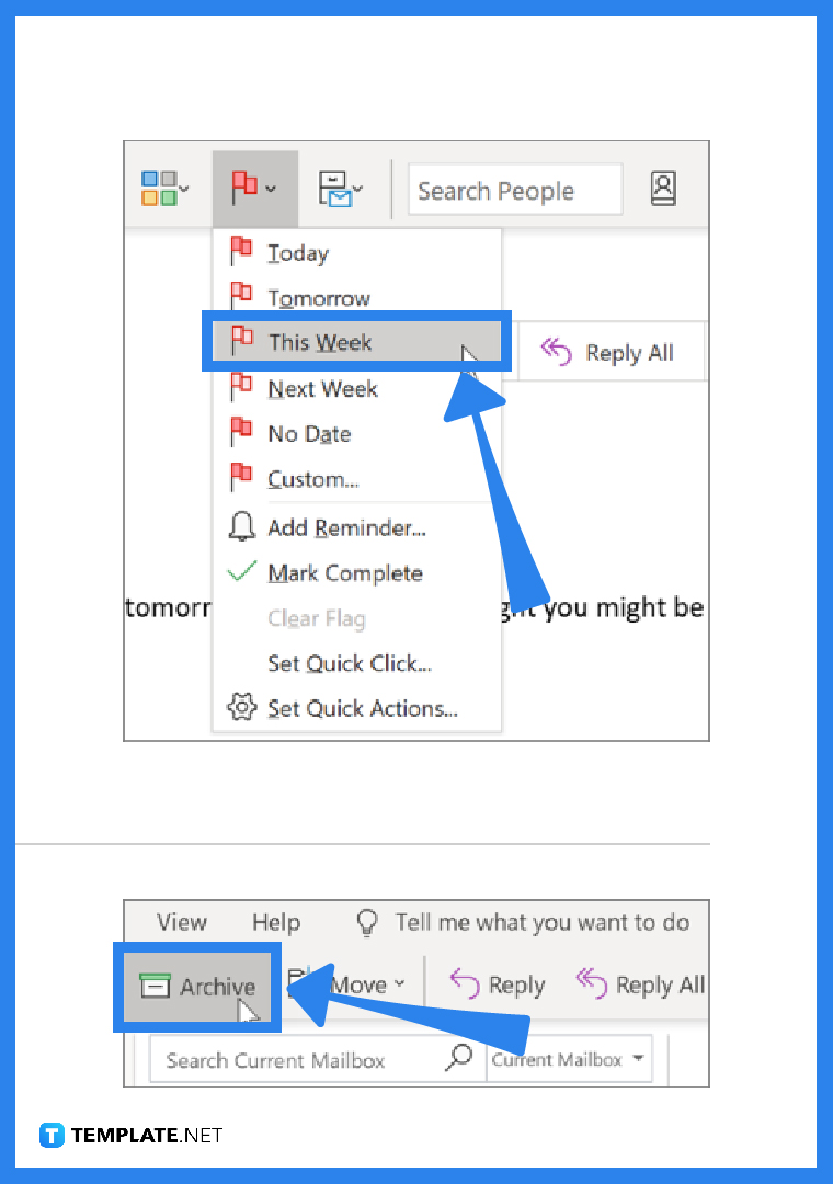 how to organize microsoft outlook step 0