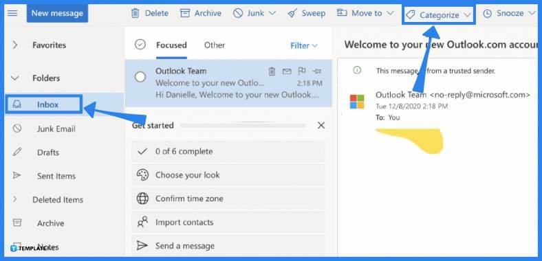 How to Organize Microsoft Outlook - Step 3