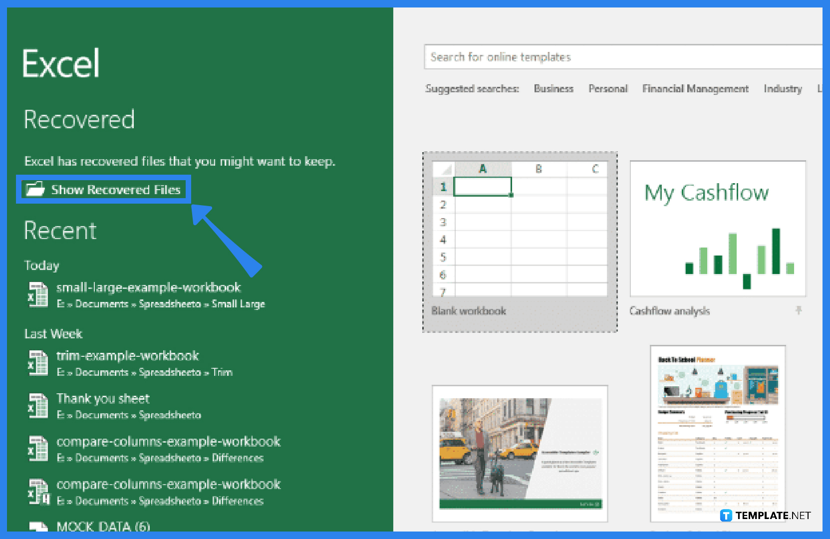 How to Recover Unsaved Microsoft Excel File