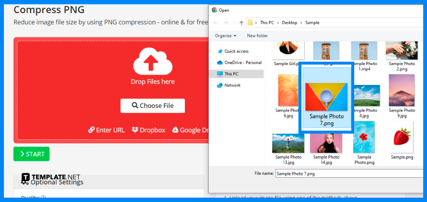 how to reduce png file size step