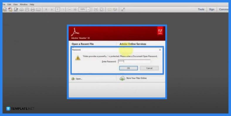 How to Remove a Password from a PDF File - Step 1