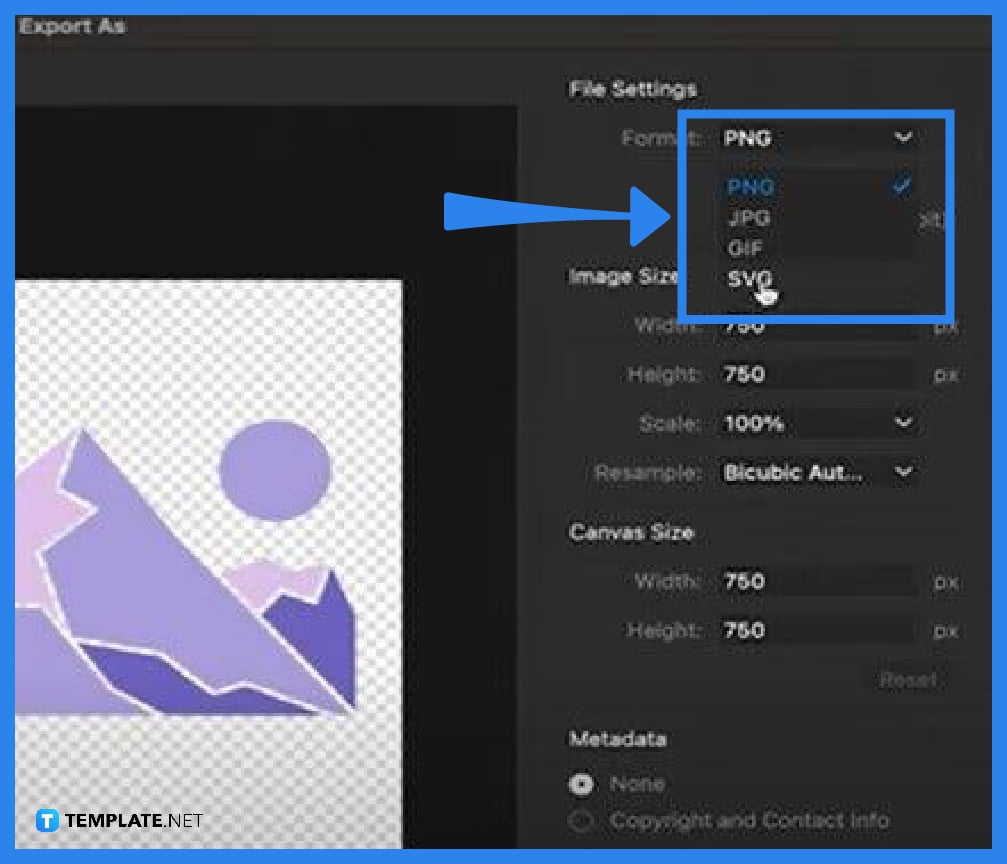 How to Save SVG Files in Photoshop - Step 2