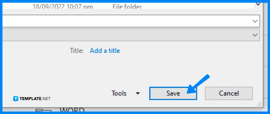 how to save a document in microsoft word step
