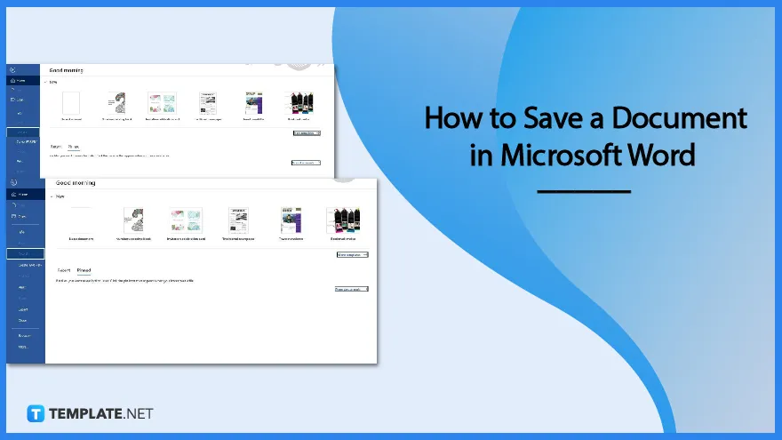 How to Save a Document in Microsoft Word