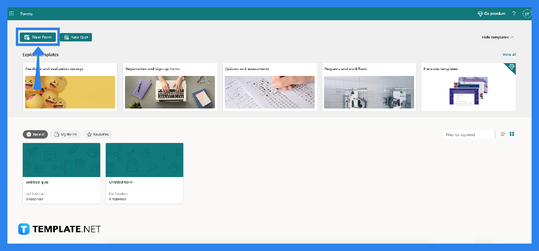 How to Share/Sent a Microsoft Form