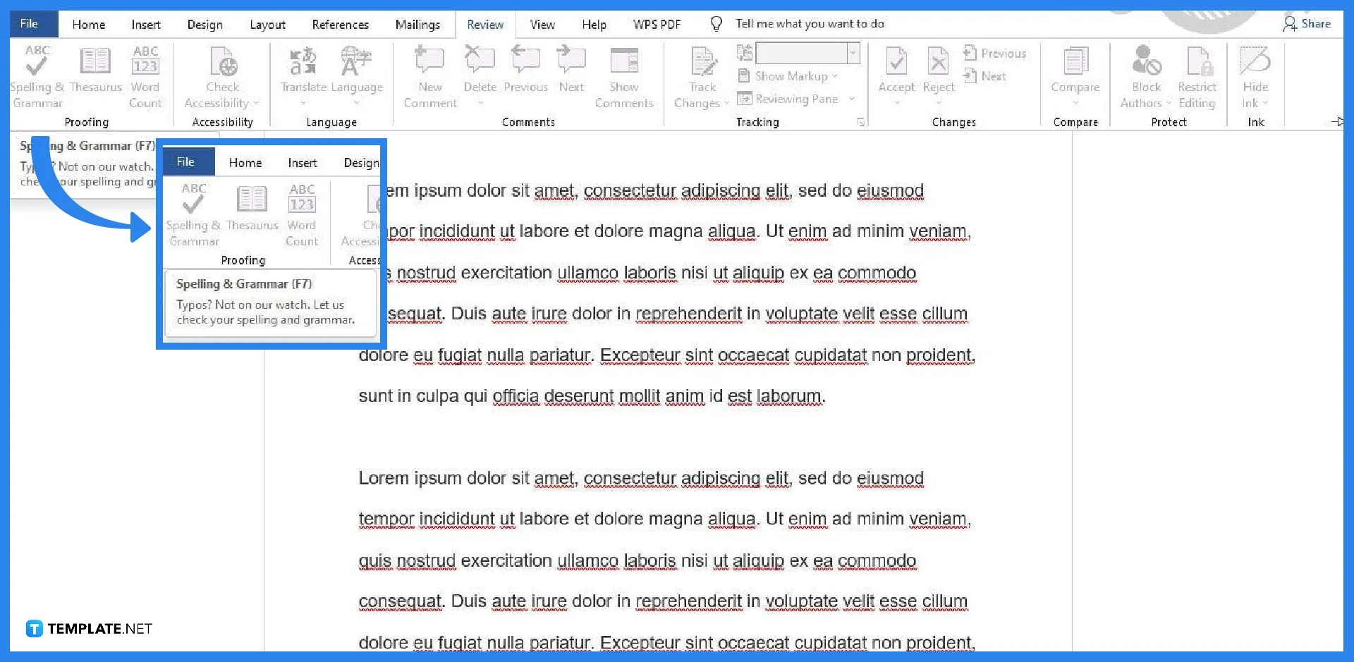 how-to-spell-check-on-microsoft-word-step-3