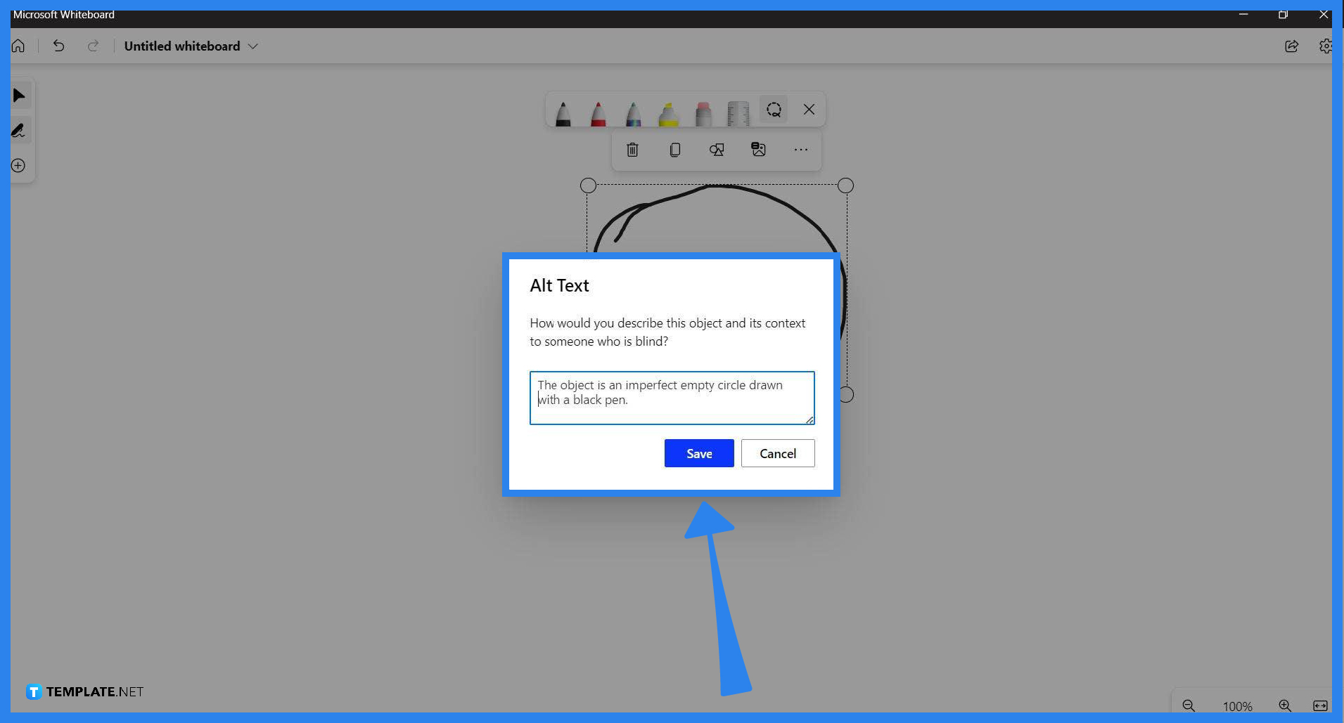 How to Use Alternate Text in Microsoft Whiteboard