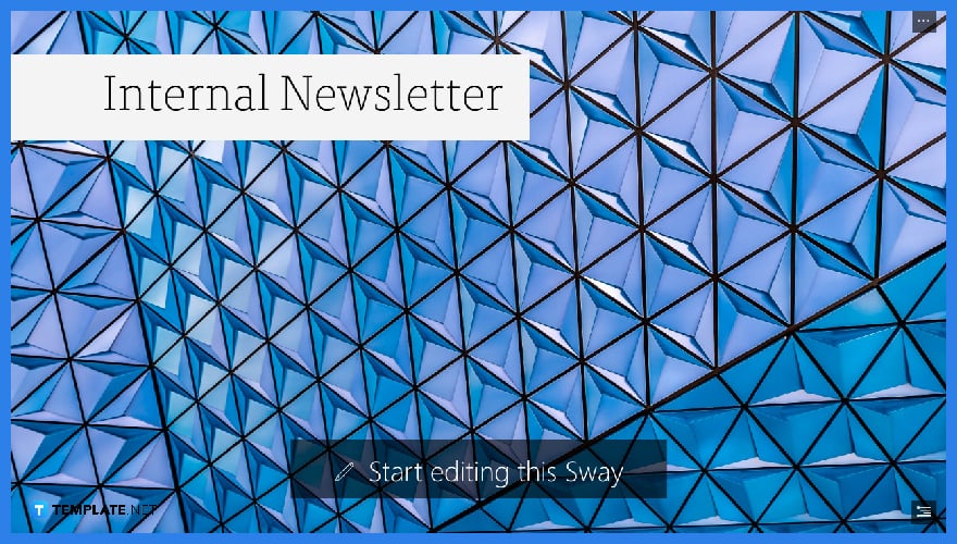 how to use microsoft sway for newsletters step