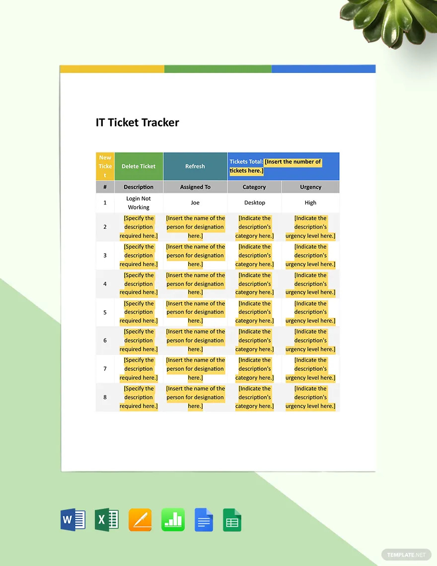 it ticket tracker