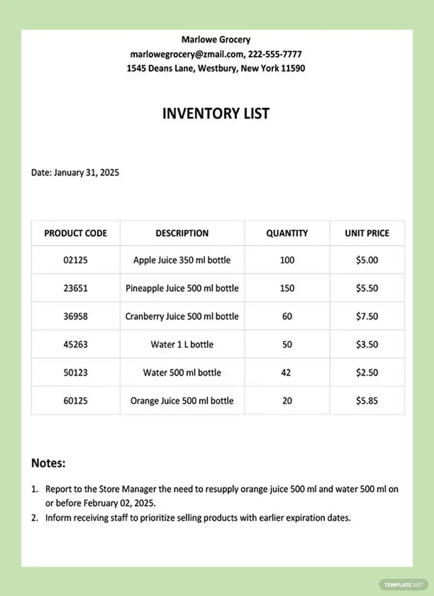 inventory-list