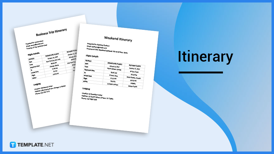 Itinerary What Is A Itinerary? Definition, Types, Uses, 43% OFF