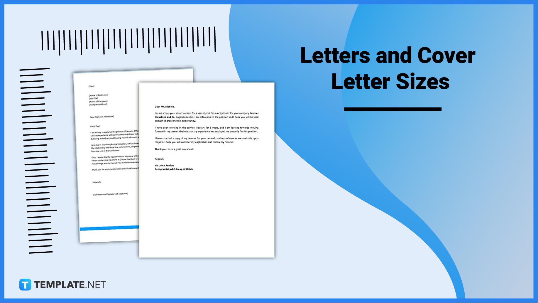 Letter And Cover Letter Size Dimension Inches Mm Cms Pixel
