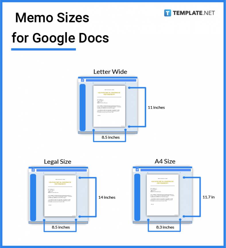 memo sizes for google docs 788x