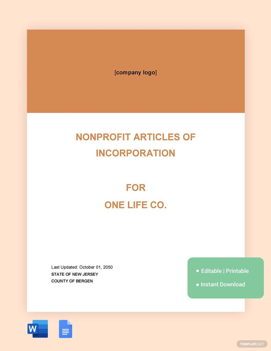 nonprofit-articles-of-incorporation