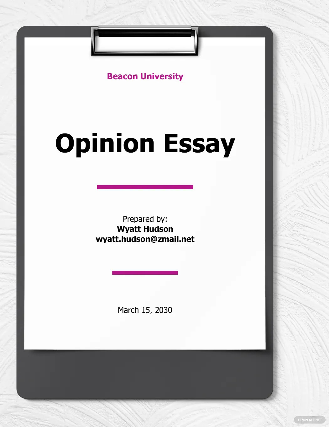 mean of essay