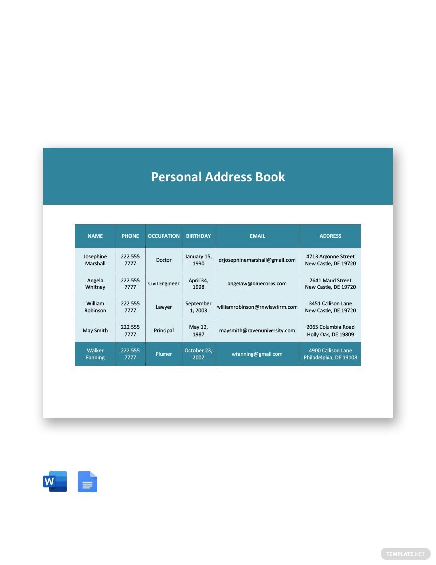personal-address-book