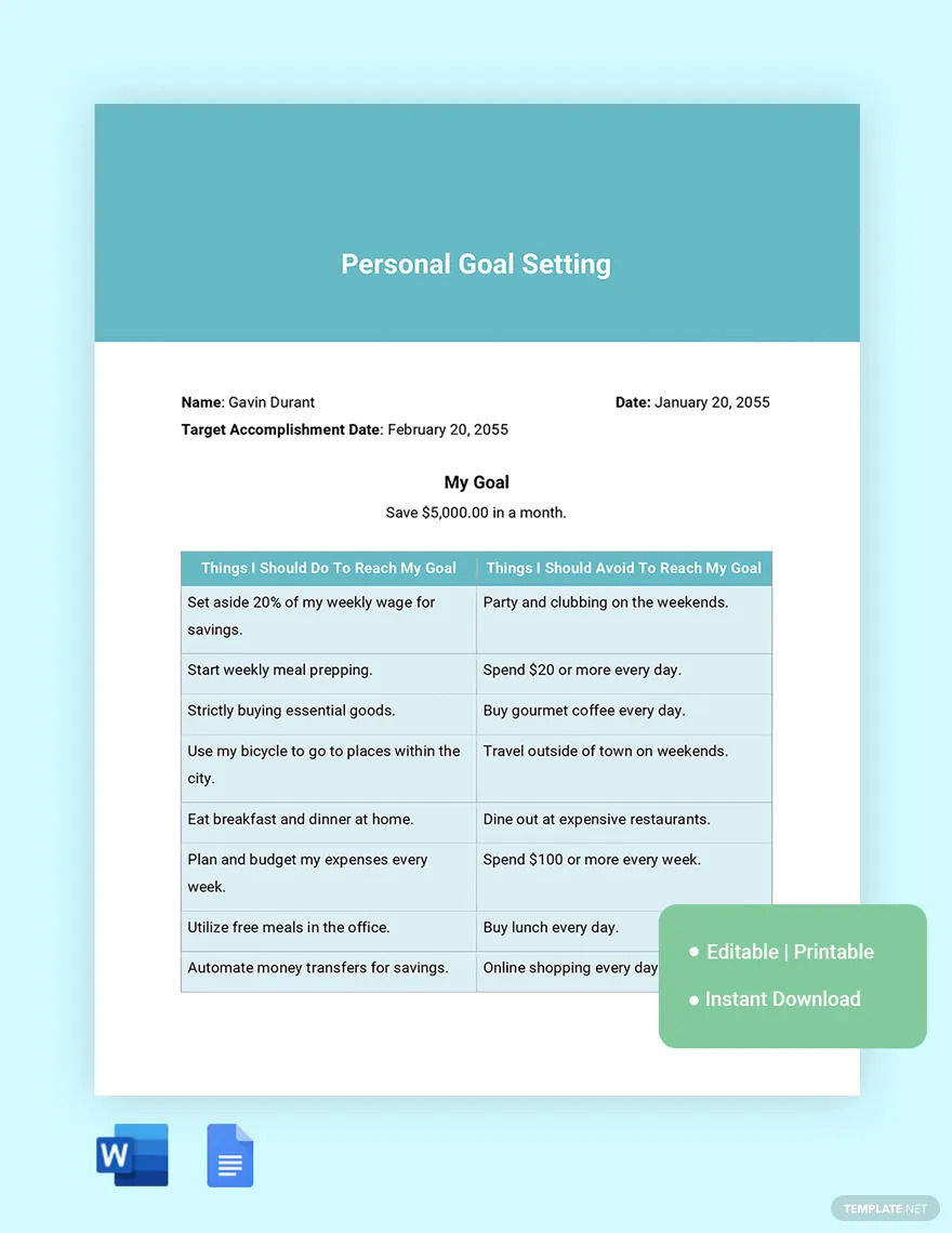 Goal Setting What Is Goal Setting? Definition, Types, Uses