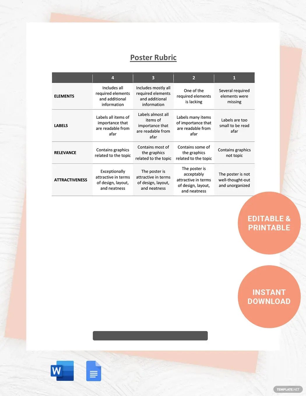 poster-rubric