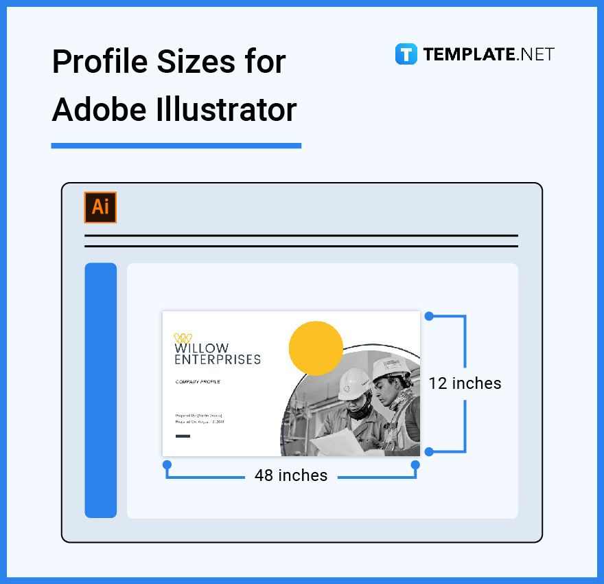 Profile Size - Dimension, Inches, mm, cms, Pixel | Free & Premium Templates