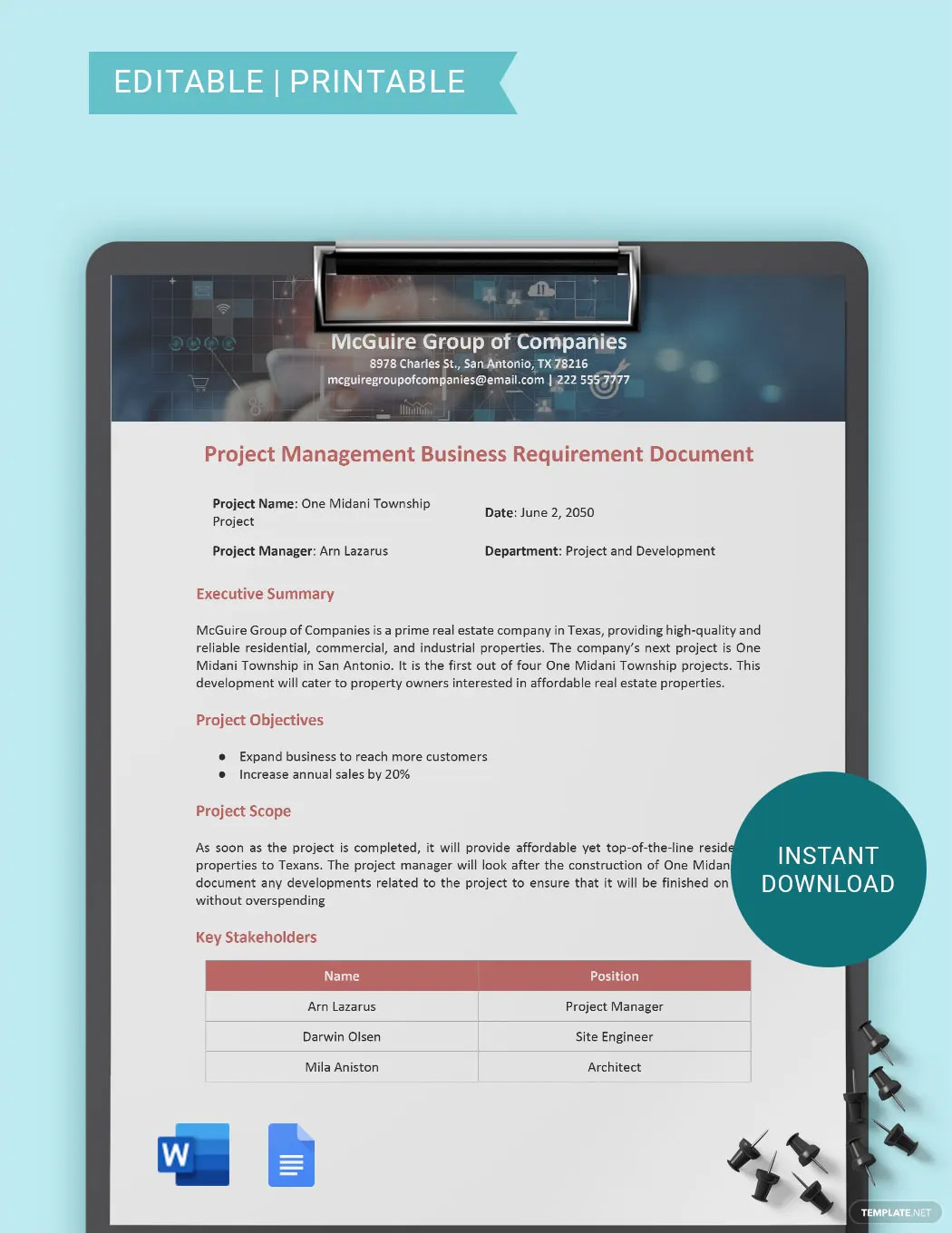 Business Requirements Document - What is a Business Requirements ...