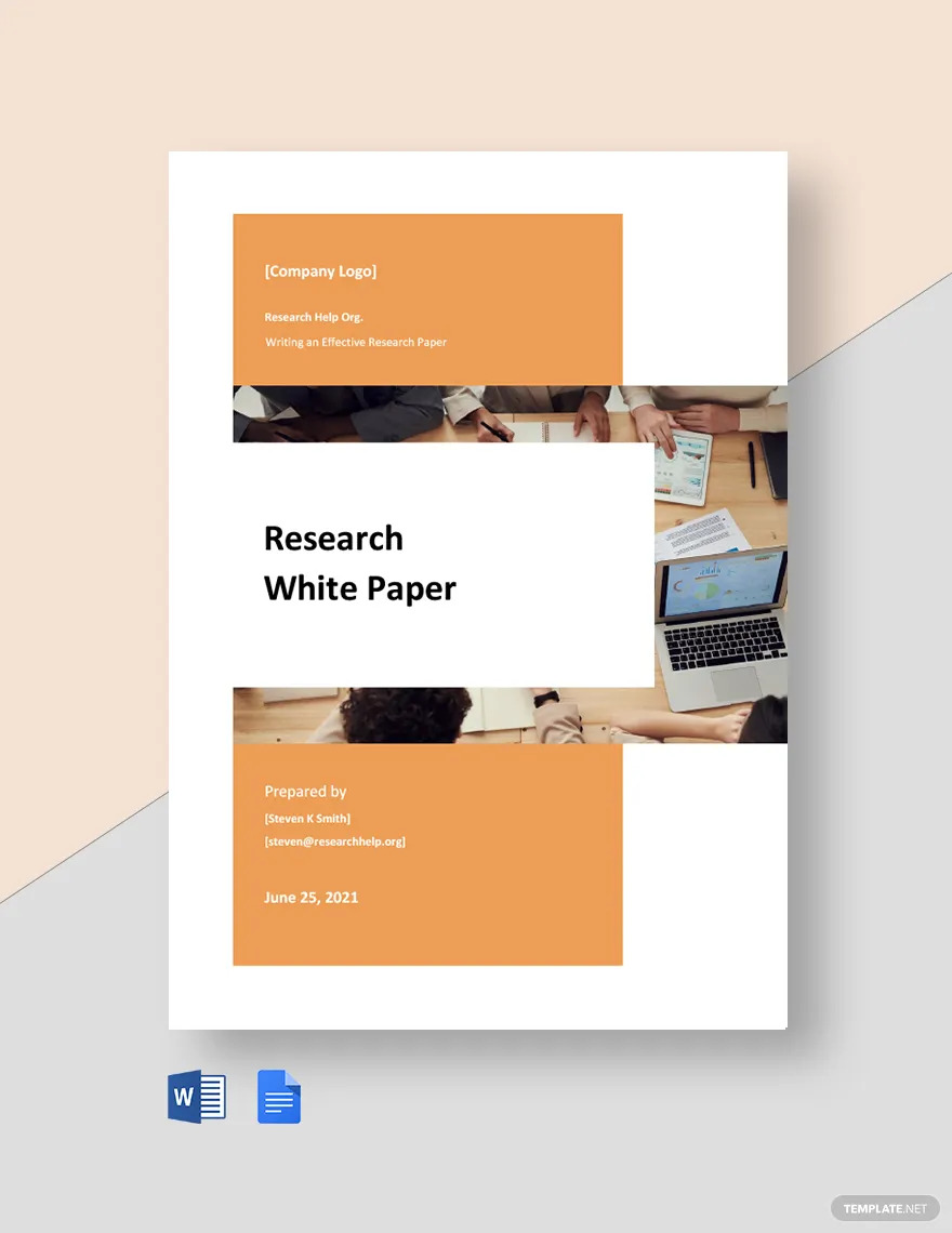 is research a white paper