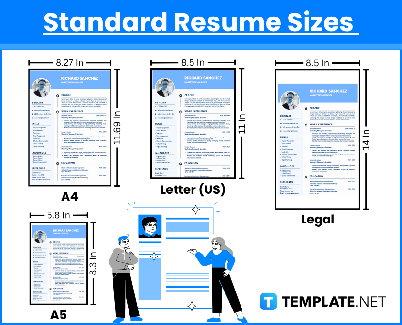 Resume Sizes 