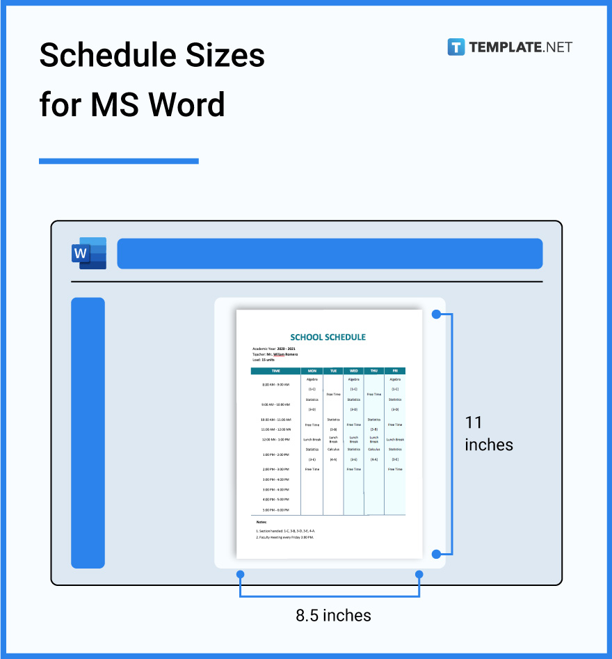 schedule-sizes-for-ms-word