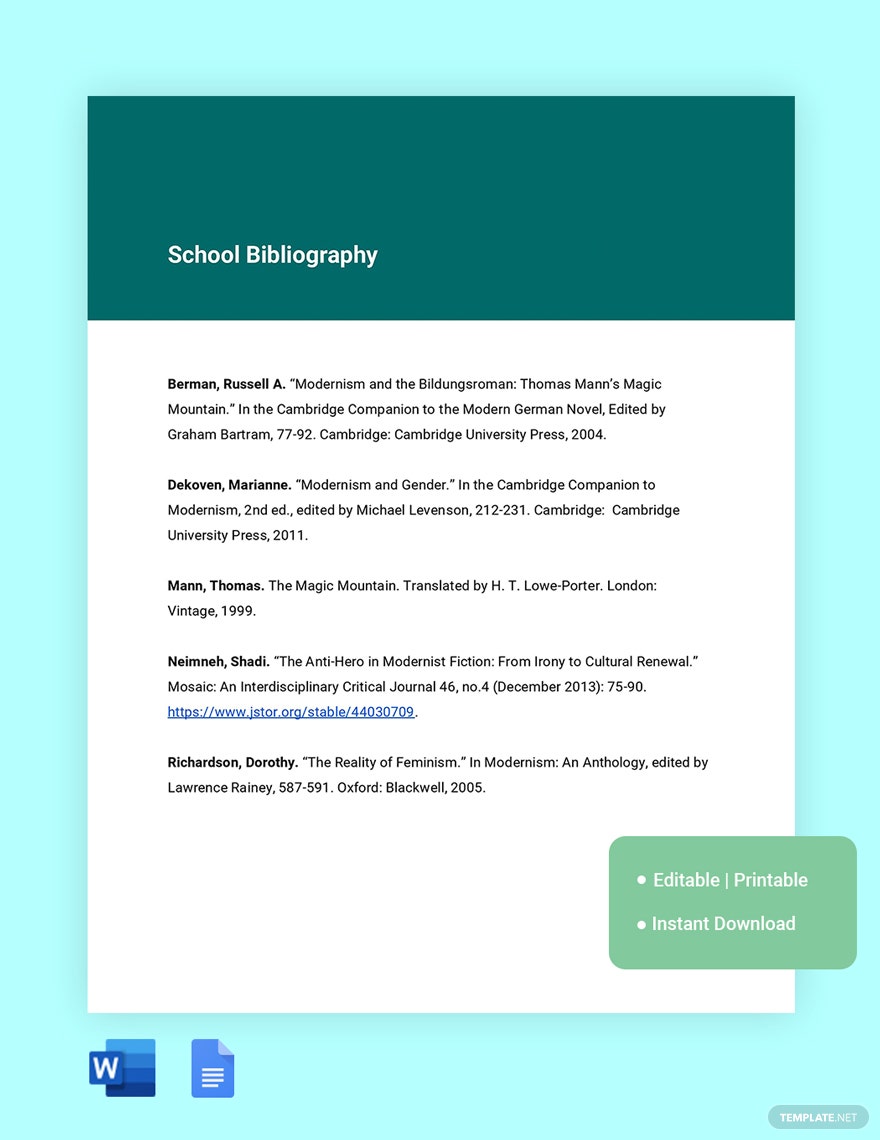 school-bibliography-ideas-and-examples