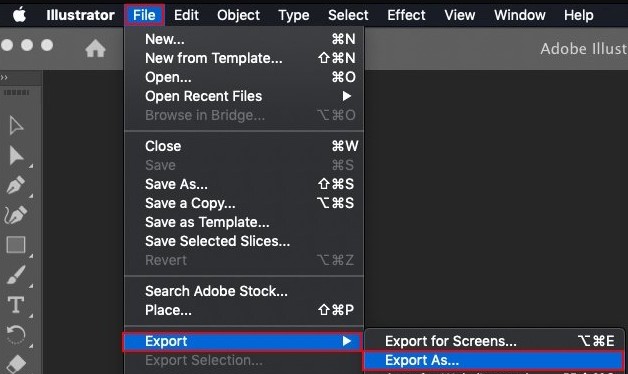 How to Export Adobe SVG