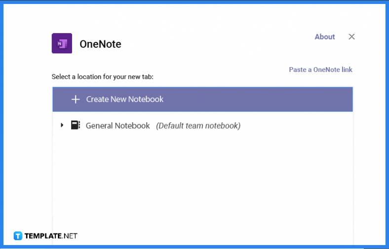 step 2a creating a notebook in microsoft teams 788x50