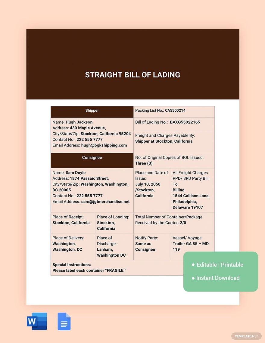 straight-bill-of-lading-ideas-and-examples
