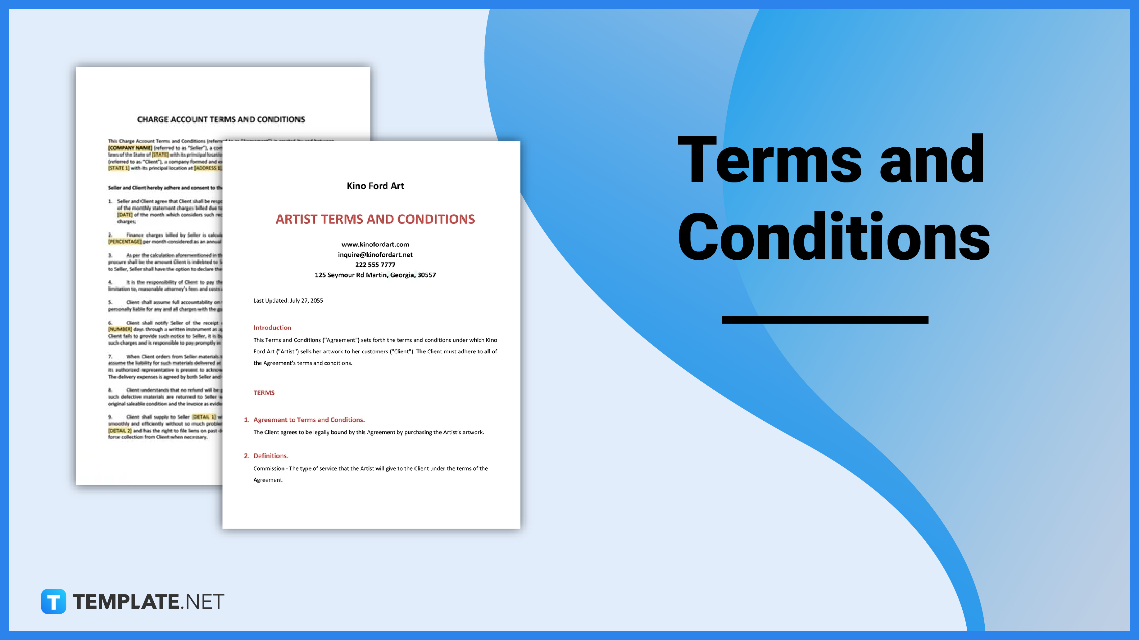 Terms and Conditions