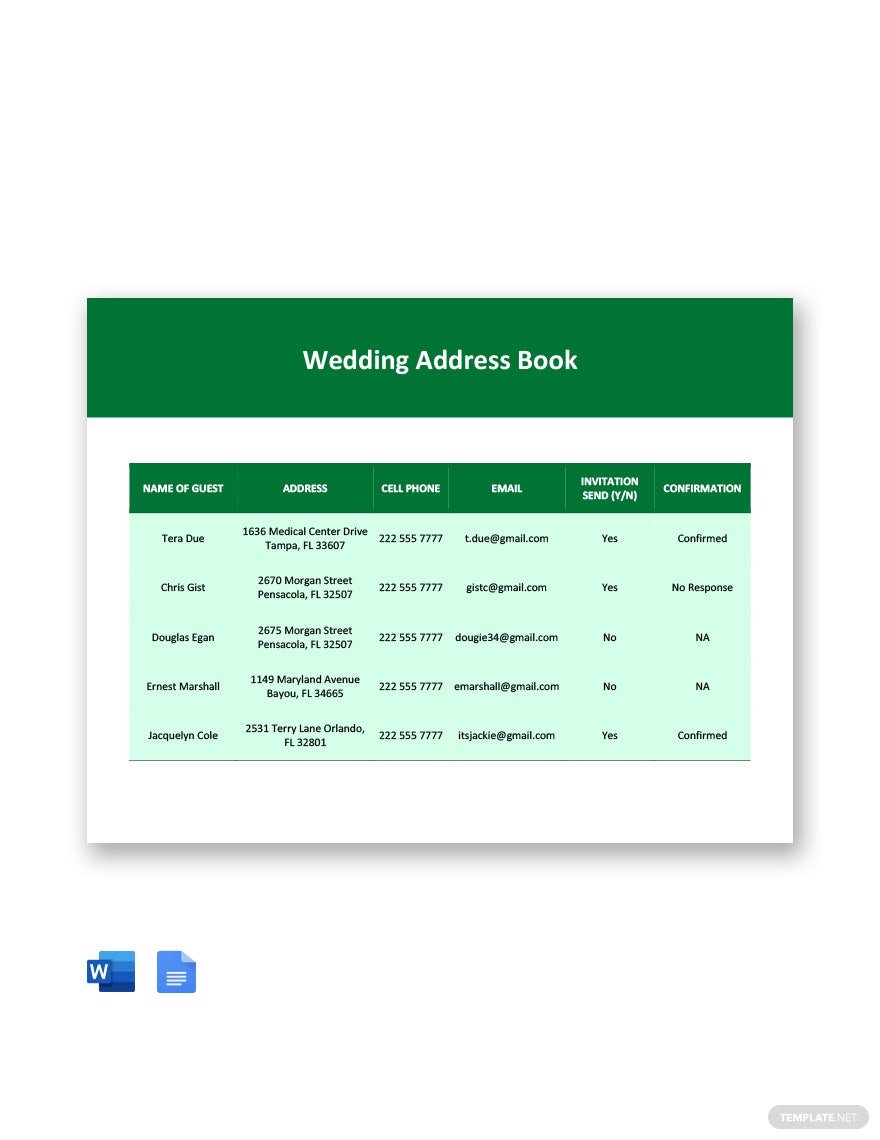 wedding-address-book